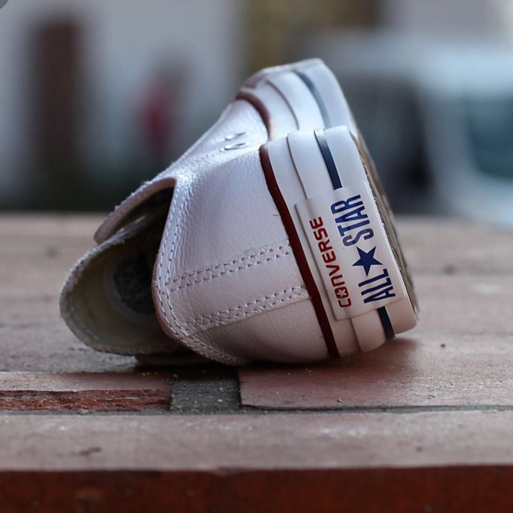 NWT Converse Adult Vulc White LT M AUTHENTIC - Picture 7 of 8